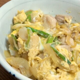 めんつゆで簡単☆親子丼